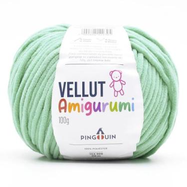 Imagem de Fio Vellut Amigurumi 100g - Pingouin, 9948 MINTY