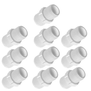 Imagem de Niple Conexão Duplo 1/2 X 1/2 Pvc Linha Roscável 10 Un - Kaztec