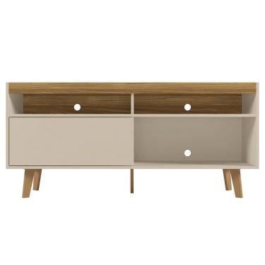 Imagem de Rack Bancada Para Tv Até 50 Polegadas Noah Off White Caemmun