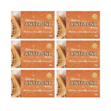 Imagem de Kit Sabonete em Barra Anti Acne 90g Bionature - 6 unidades