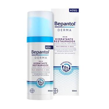 Imagem de Loção Facial Bepantol Derma Restaurador Noturno 50ml