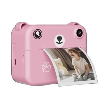 Imagem de Câmera Digital Infantil Com Gravador De Vídeo HD 1080P E Impressora Té