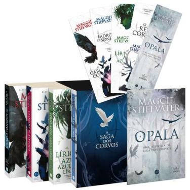 Imagem de Livro - Box A Saga dos Corvos  acompanha marcadores e conto inédito