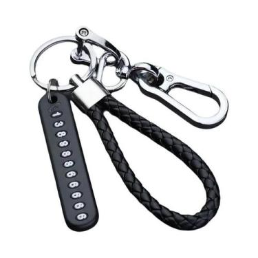 Imagem de Pingente DIY Unissex Em Formato De 8 Com Corda Trançada Para Placa De 