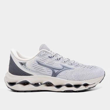 Imagem de Tênis Mizuno Wave Legend 4 Masculino, Cinza, 42