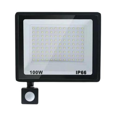 Imagem de Refletor LED À Prova d'Água Com Sensor De Movimento 10W-300W, Spotligh