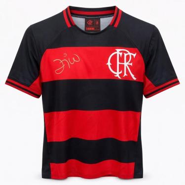 Imagem de Camisa Flamengo Zico Masculino Licenciado Oficial-Masculino