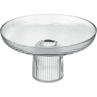 Imagem de Centro Mesa Fruteira Home&co Com Pe Vidro 17x30 Transparente - HOME & 