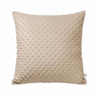 Imagem de Capa Almofada Veludo Coleção Bubbles 45x45cm Quadrada toque soft/plush
