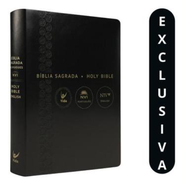 Imagem de Bíblia Nvi Português/inglês Preta - VIDA