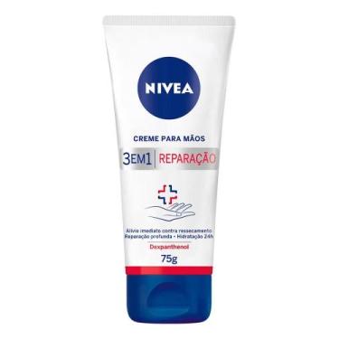 Imagem de NIVEA Creme para Mãos Reparação com Dexpanthenol 75g, Alívio - Congrat