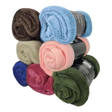 Imagem de Manta Cobertor Casal Soft Cores Lisas - SULTAN, Vermelho