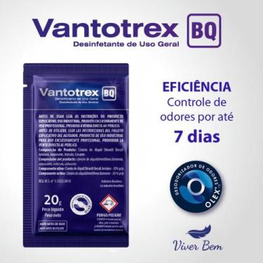 Imagem de Kit desinfetante banheiros e motorhome 60 sachês vantotrex