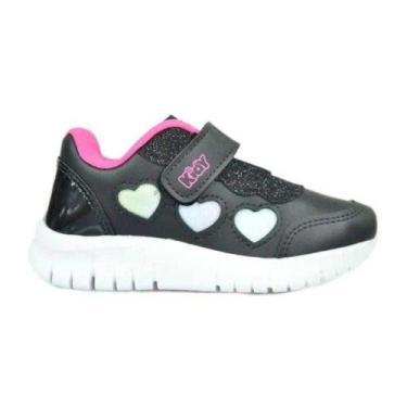 Imagem de Tênis Infantil Menino Kidy Ultra Flex, Preto, 25