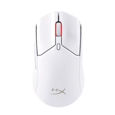 Imagem de Mouse Gamer HyperX Pulsefire Haste 2, RGB, 26000DPI, 6 Botões, Wireless, Branco - 6N0A9...