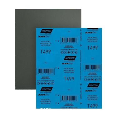 Imagem de Lixa Norton D'agua Black Ice T-499, G1200 - Embalagem com 25 Unidades