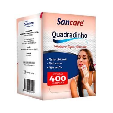 Imagem de Compressa Não Aderente Sancare 400 Unidades Não Estéril - Sanfarma