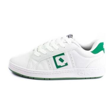 Imagem de Tênis Qix Combat Retro - 110073, Branco, Verde, 43 BR