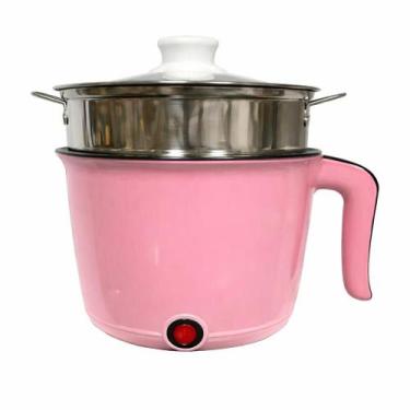 Imagem de Panela De Arroz 1.8L Elétrica 110v Premium Cor Rosa - Generico, 110V