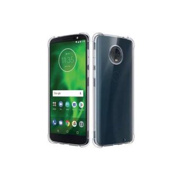 Imagem de Capinha Antichoque Transparente Para Motorola Moto G6 XT1925 - HRebos
