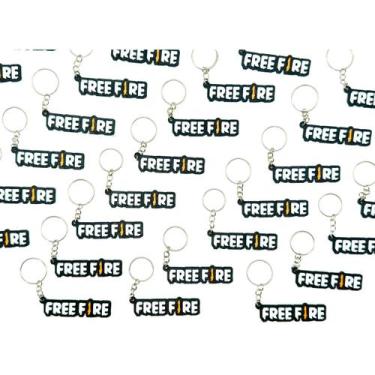 Imagem de Chaveiro Freefire 10un Lembrancinha Tema Festa Jogo Mimo - Brindes div