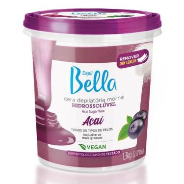 Imagem de Cera Hidrossolúvel Açaí Depil Bella 1,3 Kg