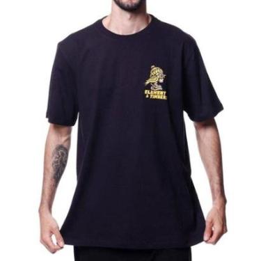 Imagem de Camiseta Element Birds Eye Preto-Masculino