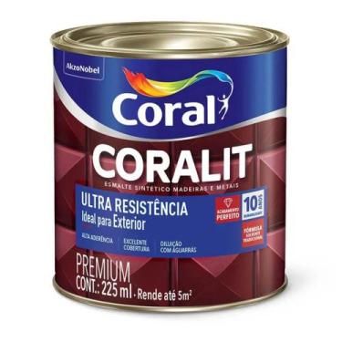 Imagem de Tinta Esmalte Coral Coralit Ultra Resistência Brilho 225ml