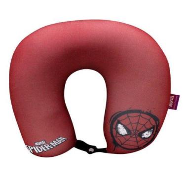Imagem de Almofada De Pescoço Homem-Aranha Spider-Man Micropérolas Oficial Marve