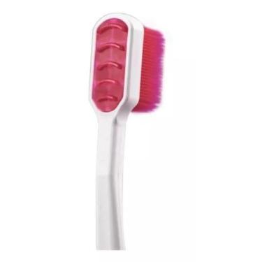 Imagem de Escova Dental Adulto Macia Bioflex C/ Limpador de Lingua - Morelli, Br