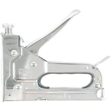 Imagem de Grampeador pinador manual 4mm à 14mm para grampos tipo T, U e reto com
