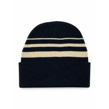 Imagem de Touca Gorro Forrada Inverno Feminina Masculino Unissex Frio Cor:Bege R