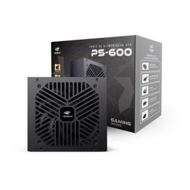 Imagem de Fonte Atx 600W Ps-600BK C3 Tech, Bivolt