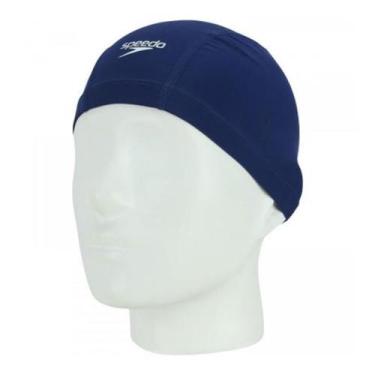 Imagem de Touca Speedo Natação Xtrafit Cap Unissex 528856, Marinho