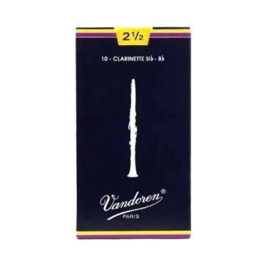 Imagem de Caixa De Palhetas Para Clarinete 10 Peças Força 2.0 2.5 3 3.5 Vandoren