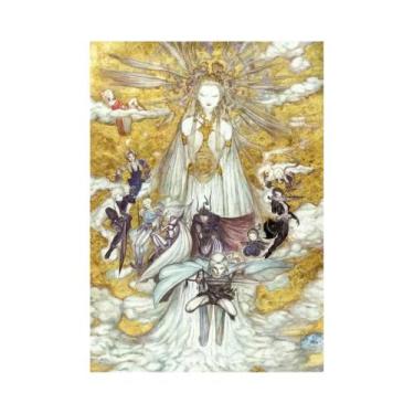 Imagem de Pôster De Arte De Parede Luxuoso E Impermeável Do Jogo Final Fantasy, 