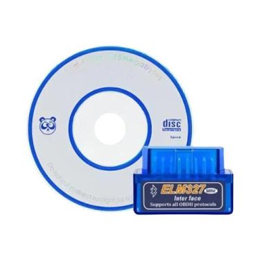 Imagem de Scanner OBD2 Bluetooth 5.1 MINI ELM327 V2.1 V1.5 Ferramenta De Diagnós