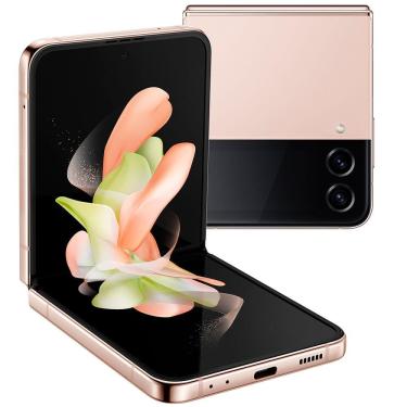 Imagem de Smartphone Samsung Galaxy Z Flip4 5G Tela dobrável de 6.7" 128GB Processador Snapdragon 8GB de RAM Câmera Dupla Traseira - Rose