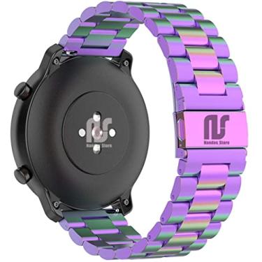 Imagem de Pulseira Nandos-Store compatível com Samsung Galaxy Watch 42mm / Active and Gear S2 (Colorful 3 elos)