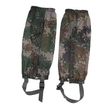 Imagem de AMLESO 1 par de polainas impermeáveis para trilhas, camuflagem