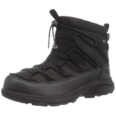 Imagem de KEEN Bota de neve feminina Uneek SNK Chukka 2 impermeável, Preto/preto, 8