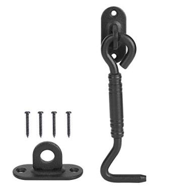 Imagem de Trava de porta de celeiro de aço inoxidável,trava para olhos, encaixes de ferragem para trava de janela de porta deslizante para portas de celeiro, banheiros, janelas, quartos, armário