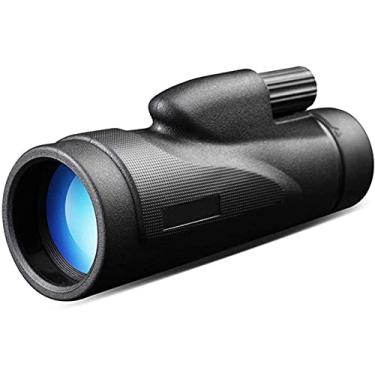 Imagem de Telescópio monocular 12 x 50 HD com suporte para smartphone Tripé monocular Bak4 Prisma lente óptica para observação de pássaros, acampamento Little Surprise