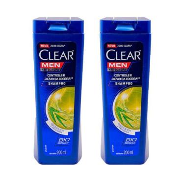 Imagem de Shampoo Clear Men Anticaspa Controle E Alívio Da Coceira Eucalipto E M