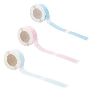 Imagem de Qudai 3pcs Rolo de Papel de Etiqueta Térmica para Q30 Label Maker Impressora Térmica Etiqueta AdesivAContínua À Prova D'Água Resistente a Rasgos Código de Barras À Prova de Óleo Nome do Preço Em