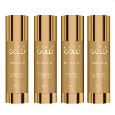 Imagem de Liftgold Kit 4 Unidades Sérum Facial Lift Gold Anti Idade Dia Premium