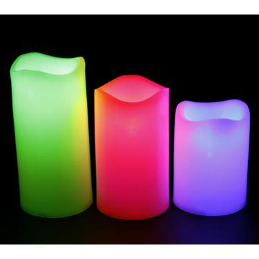 Imagem de 18 teclas coloridas de controle remoto à luz de velas led luz de velas eletrônicas suprimentos de Na