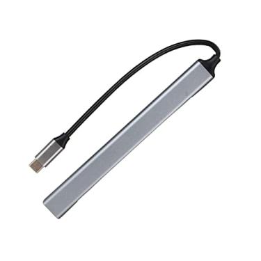 Imagem de 7 Em 1 Hub USB 3.0, USB Extender USB Splitter USB Expander para Laptop, 5Gbps Multiport USB C Docking Station, para Teclados de Mouse
