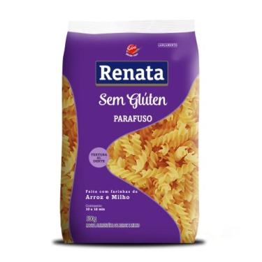 Imagem de MACARRÃO RENATA PARAFUSO SEM GLUTEN 500G