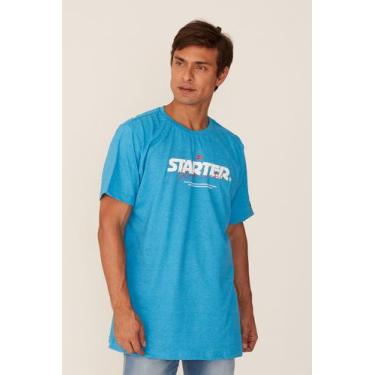 Imagem de Camiseta Starter Estampada Logo Azul